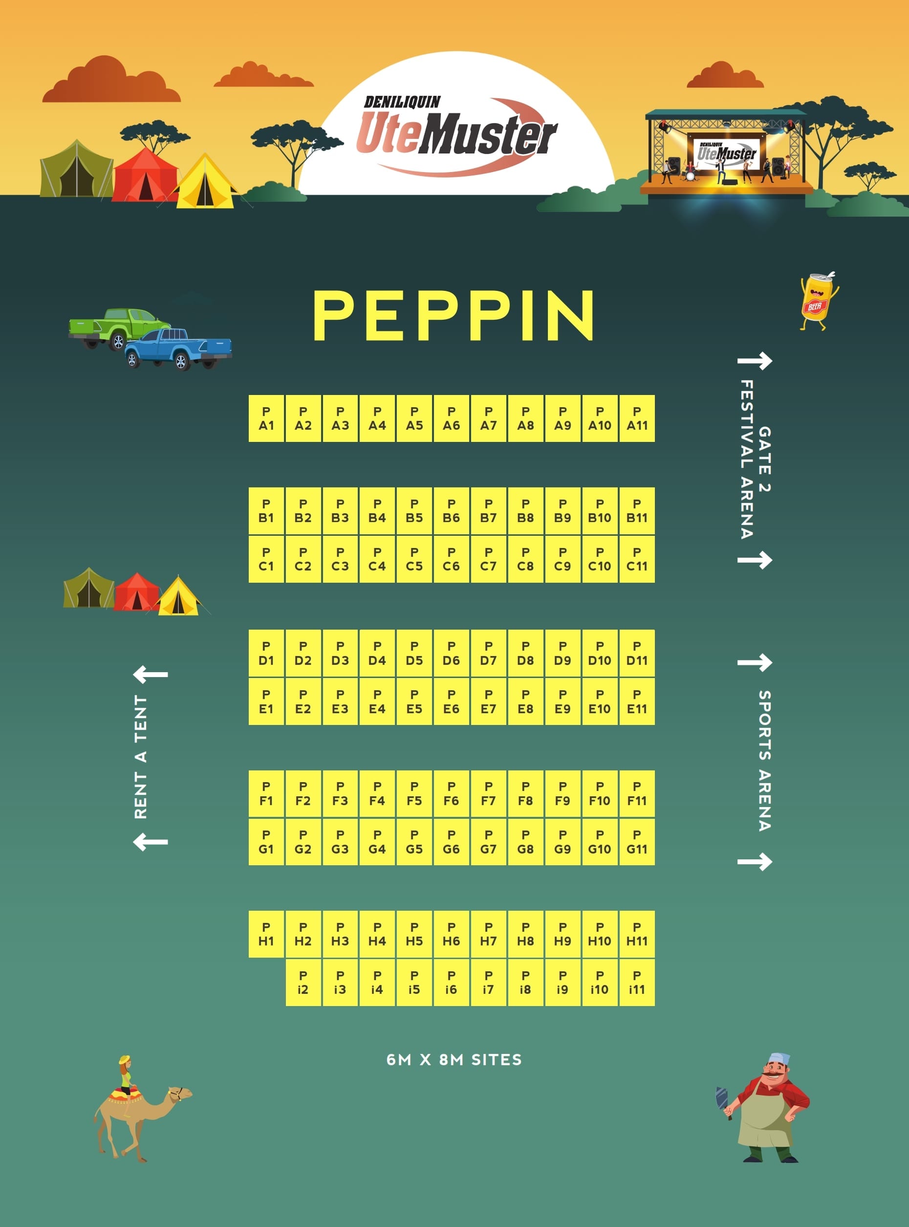 Reserved Camping Peppin 2018 12 05