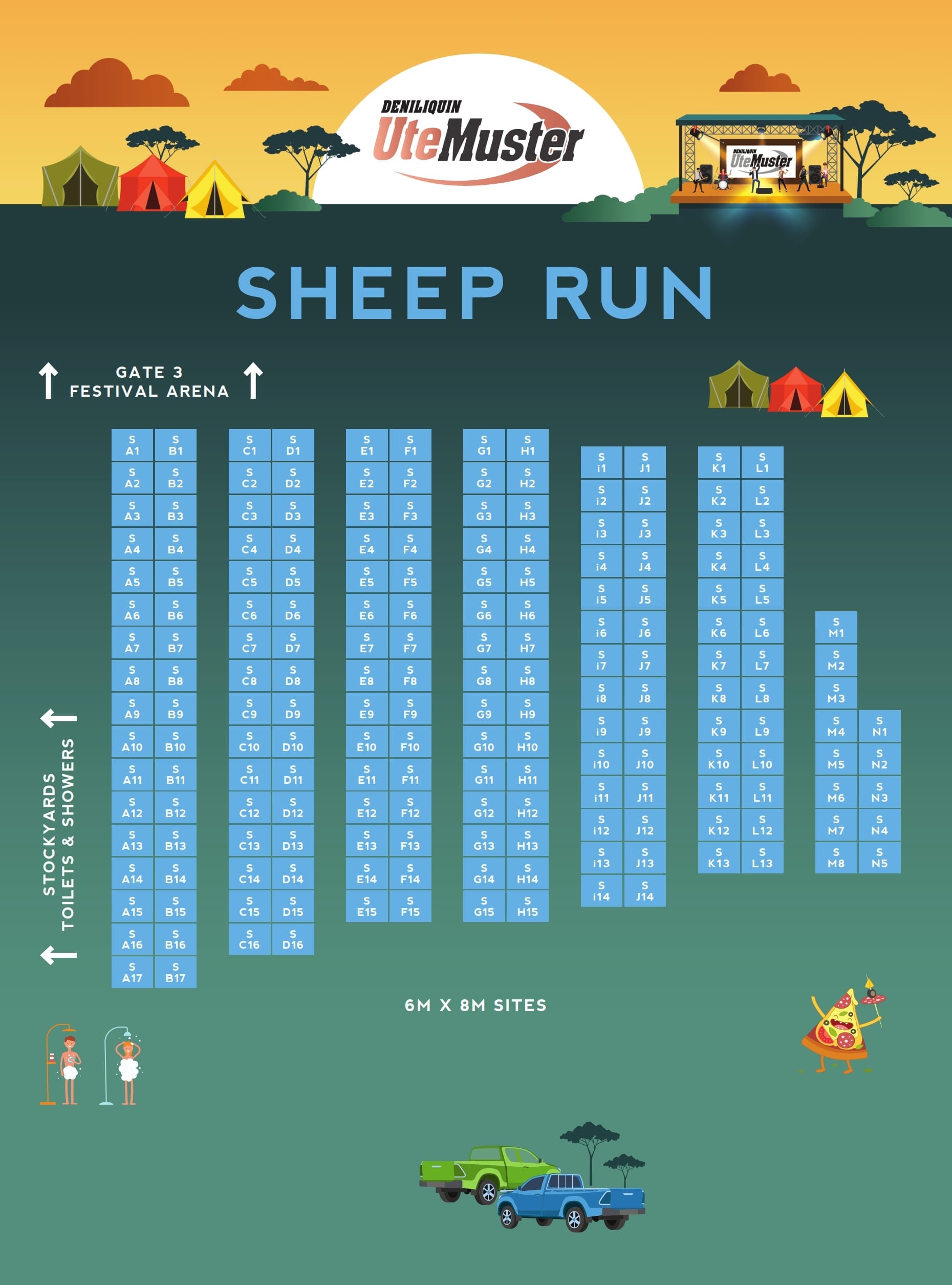 Reserved Camping Sheep Run 2018 12 05