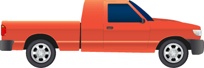 Orange Ute