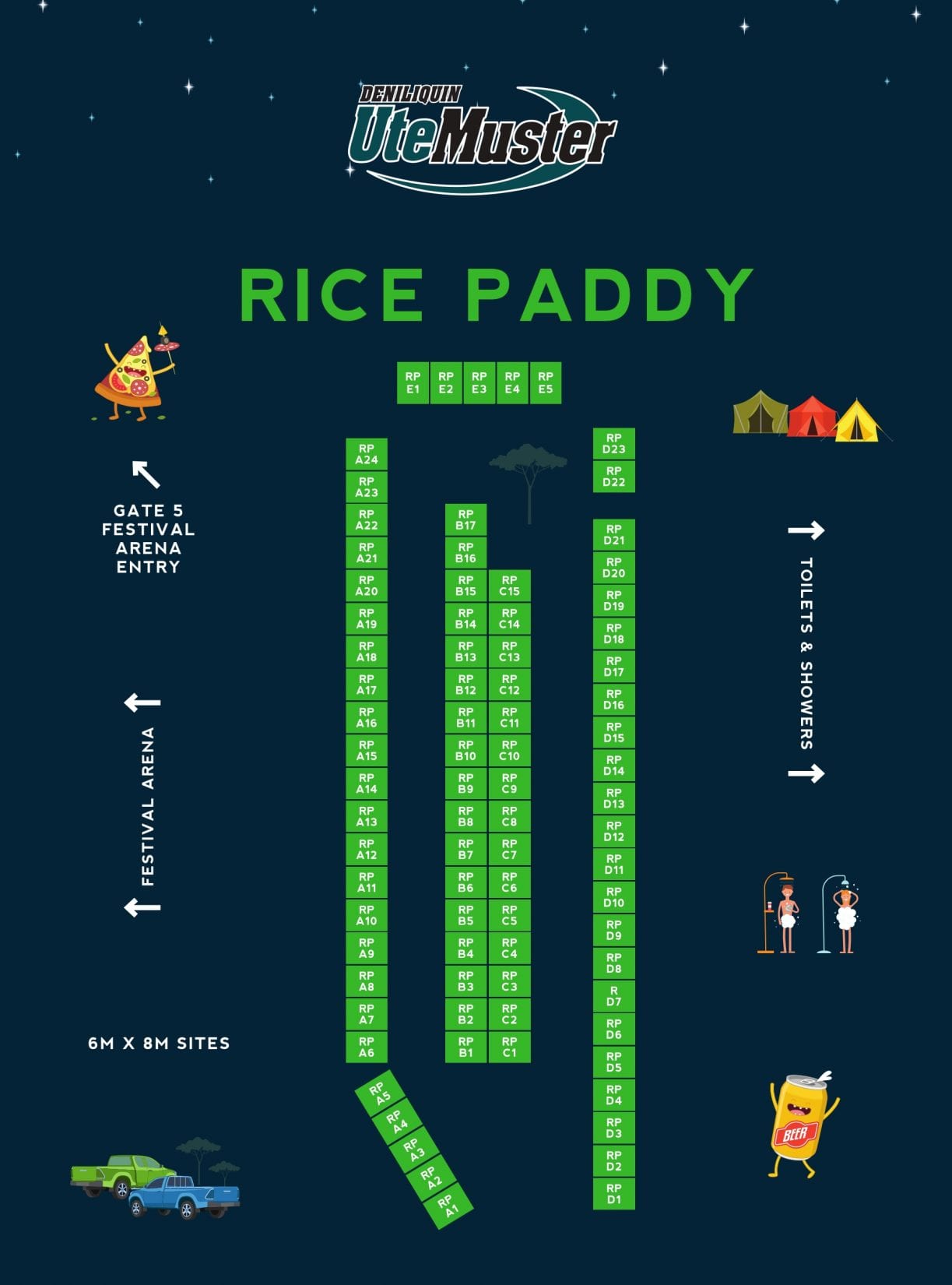 Reserved Camping Rice Paddy 2020 02 18