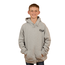 Kids Grey Hoodie Front