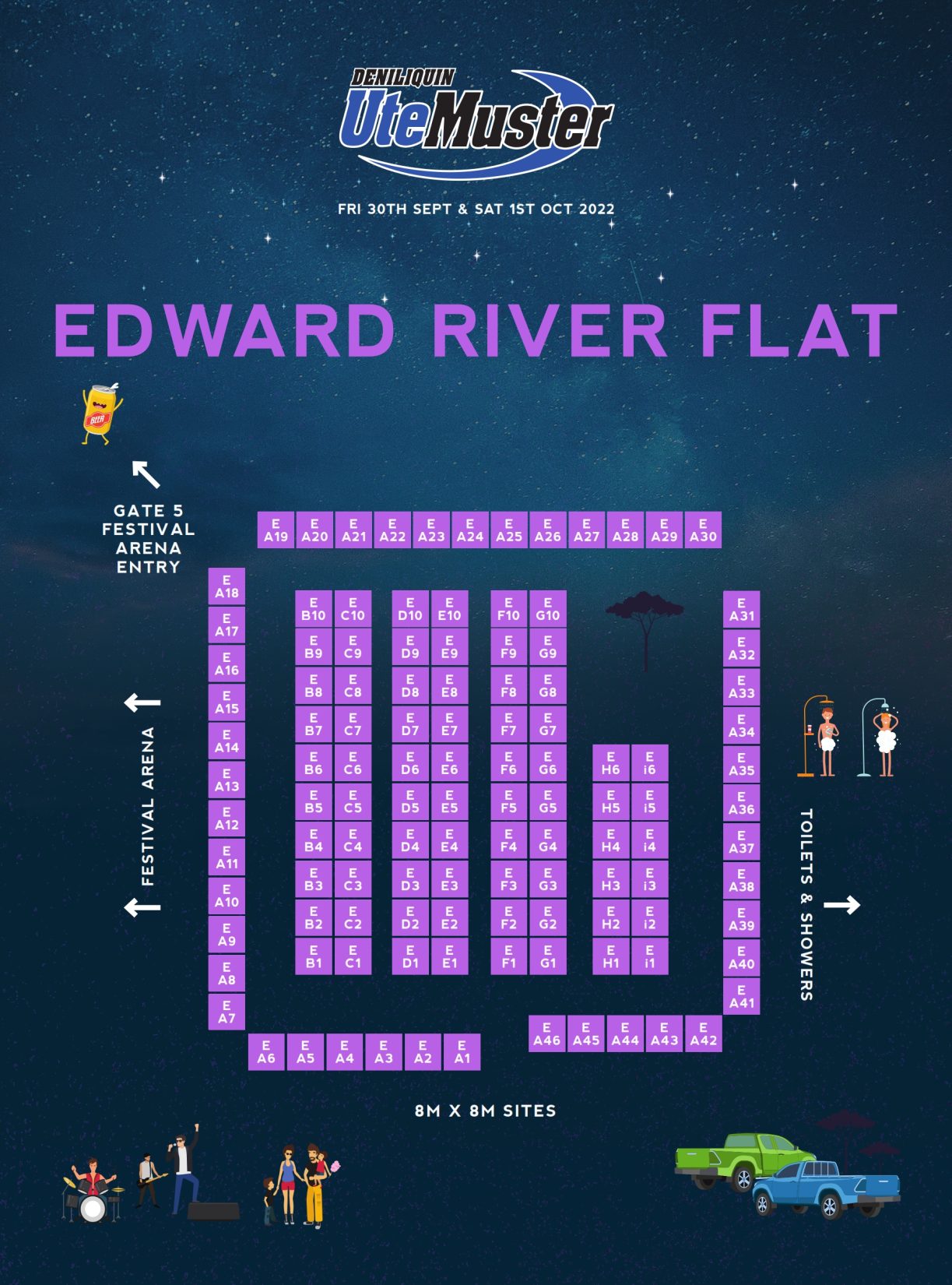 Reserved Camping Edward Flat 2021 12 06