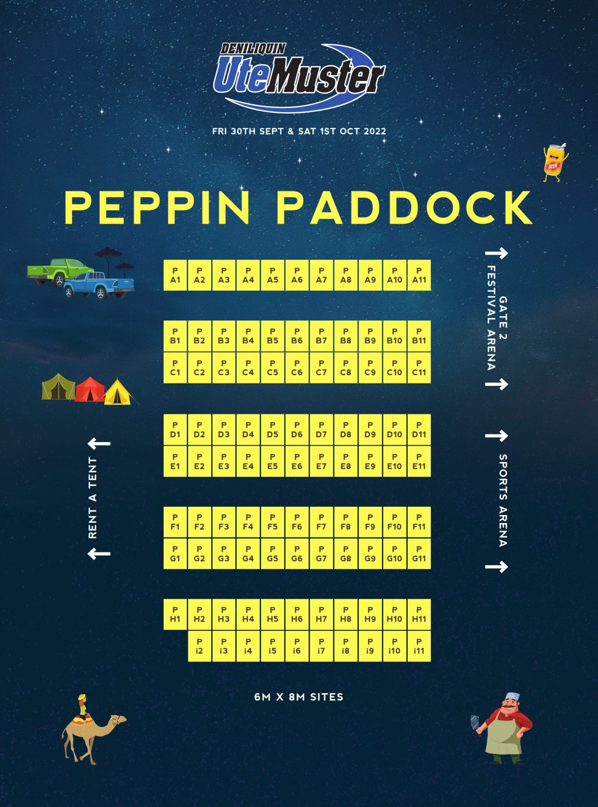 Reserved Camping Peppin 2021 12 06