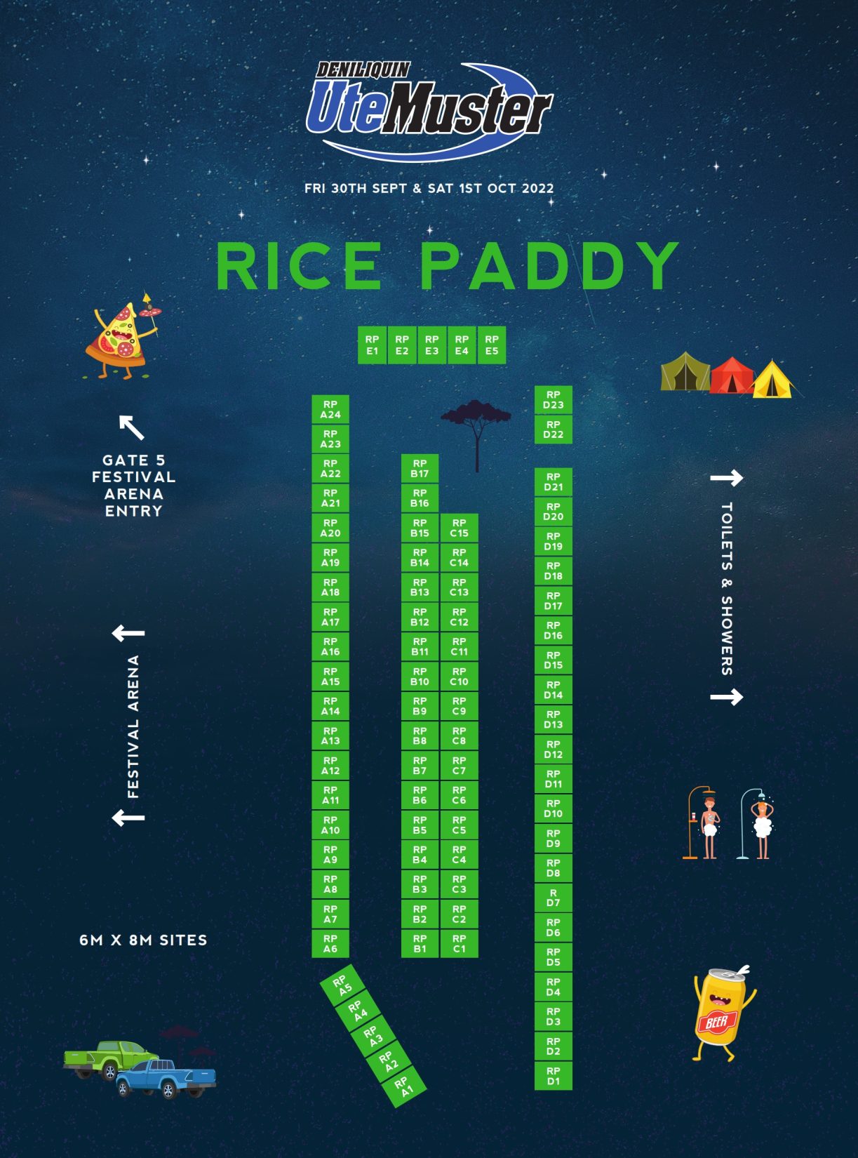 Reserved Camping Rice Paddy 2021 12 06