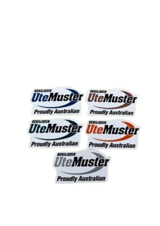Previous Year's Muster Bumper Stickers
