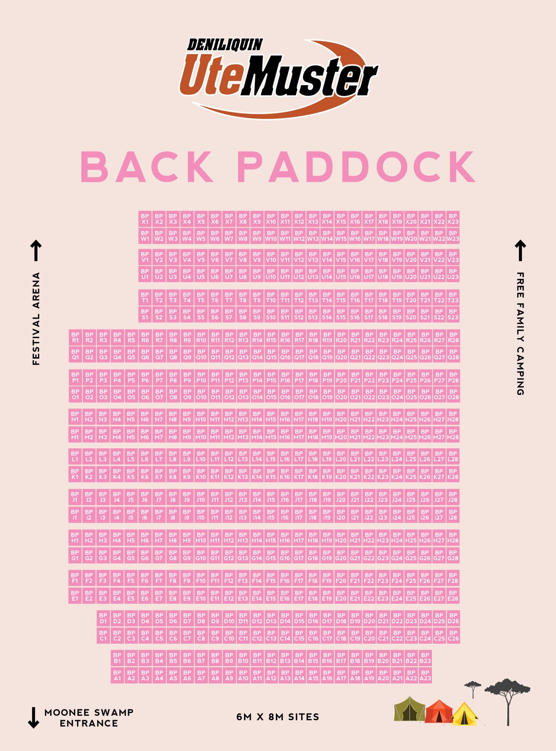 Den Ute Muster Map 2024 Back Paddock