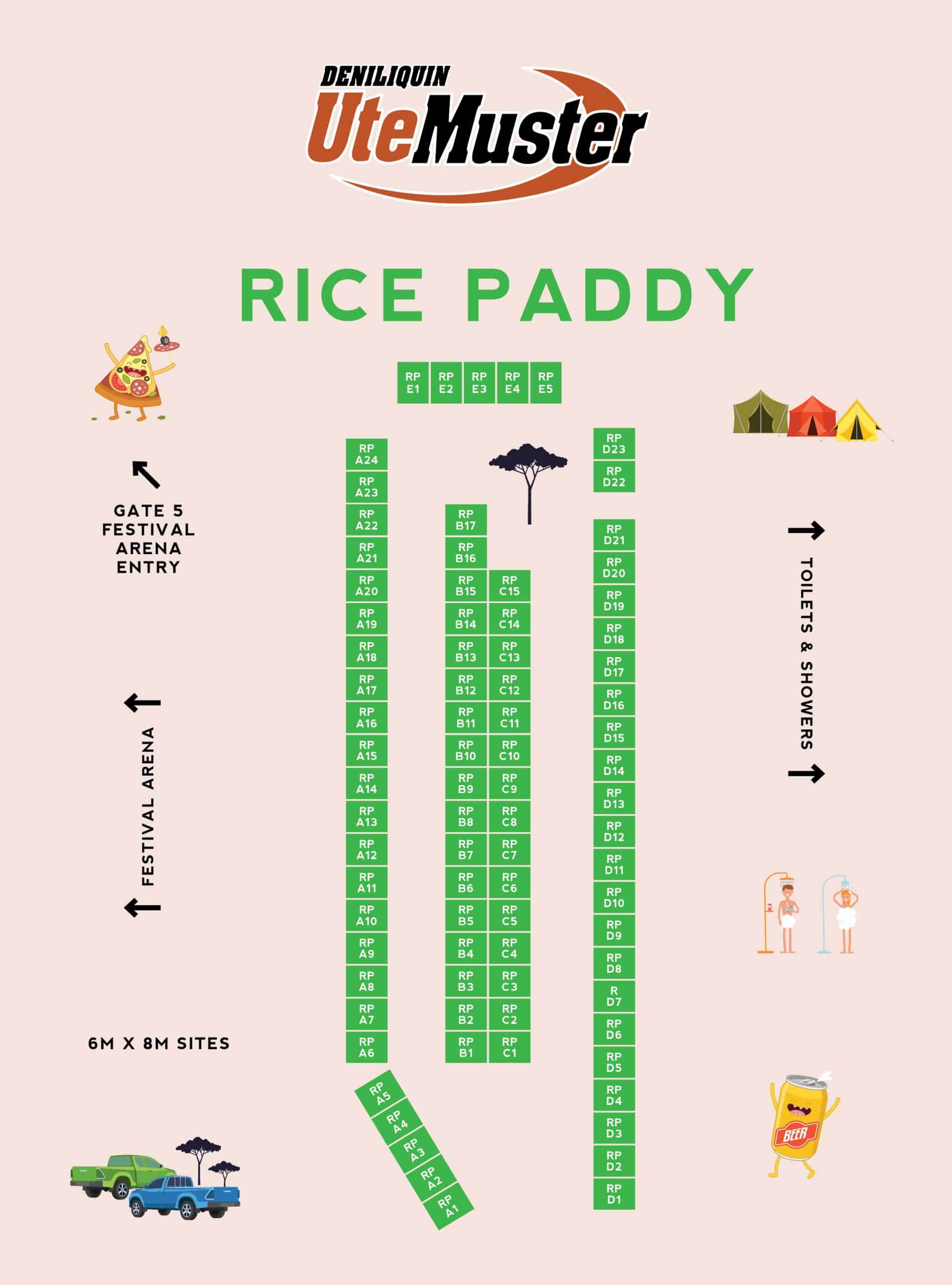 Den Ute Muster Map 2024 Rice Paddy