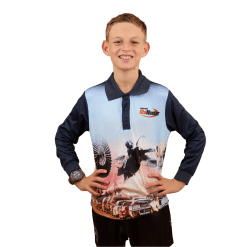 Kids Fishing Jersey Front