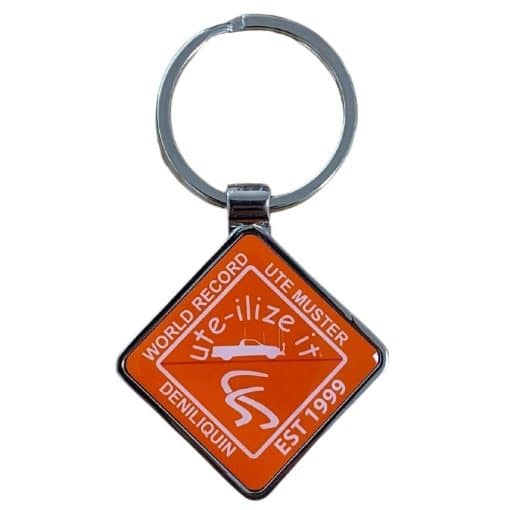 Deni Ute Muster Diamond Key Ring