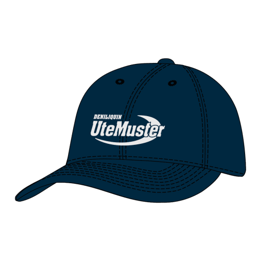 Navy Cap - White Logo