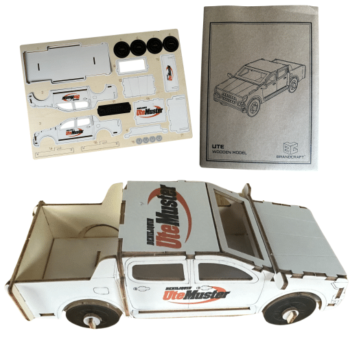 Wooden Model Deni Crafted Ute