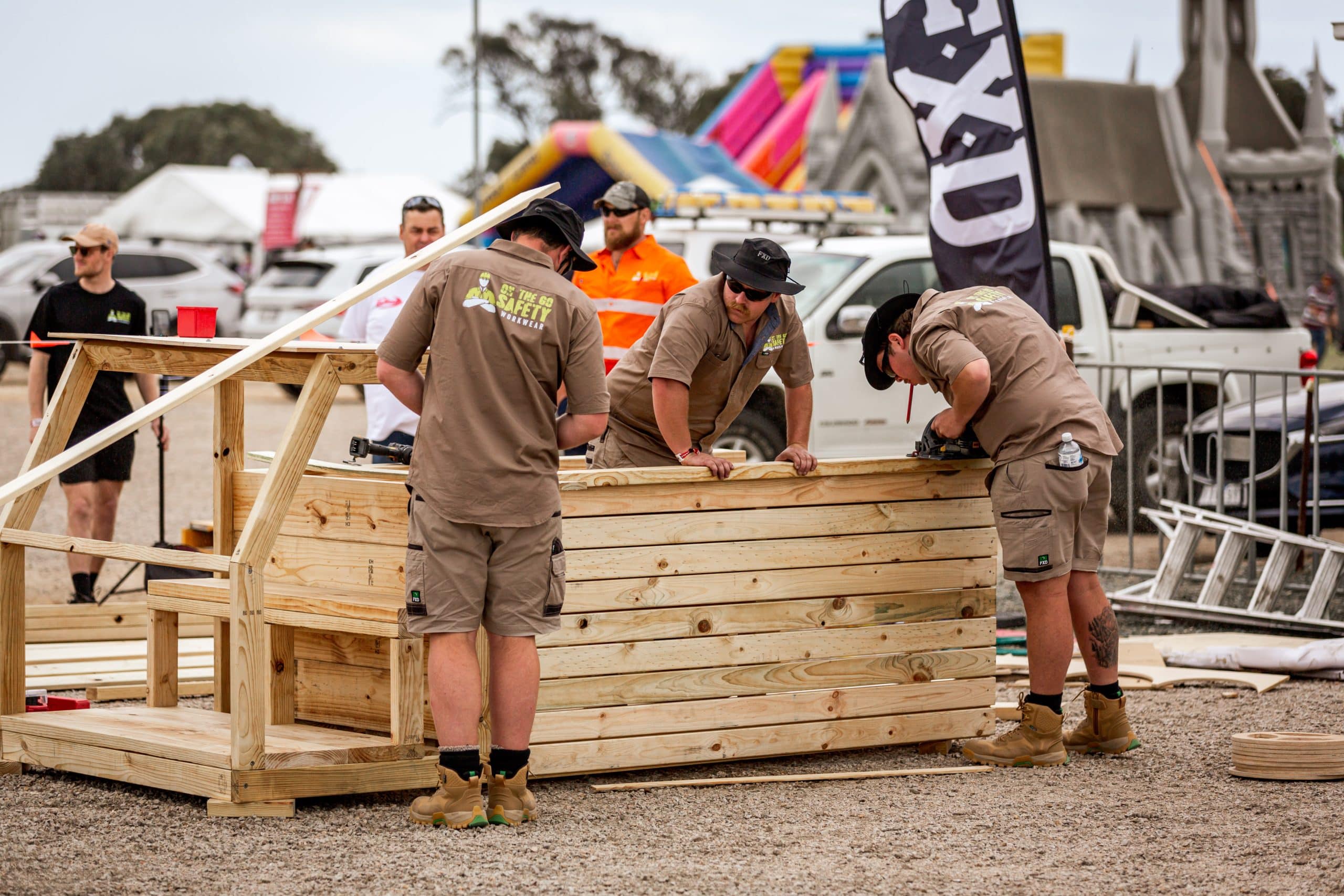 Tradie Challenge Hard To Find A Good Photo At Least This Has The Logo On Their Shirt