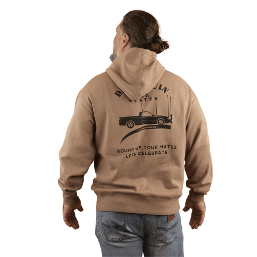 Adult Unisex Hoodie - Camel/Brown - Image 2