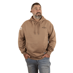 Adult Unisex Hoodie - Camel/Brown