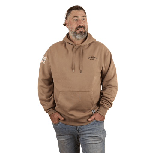 Adult Unisex Hoodie - Camel/Brown