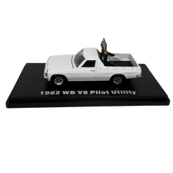 White Wide Load Small Aussie Ute Side View