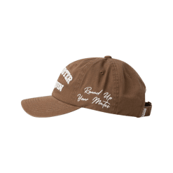 Alternative view of BROWN DENI CAP EMBROIDERED