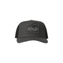 Alternative view of CHARCOAL DENI TRUCKER HAT - PATCH