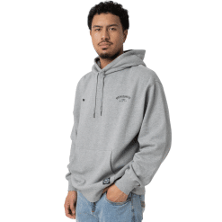 ADULT UNISEX GREY DENI HOODIE