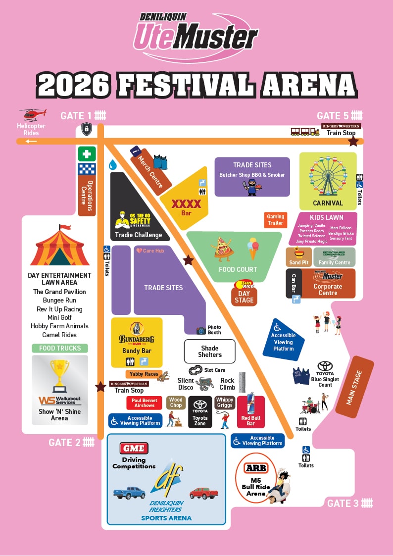 Festival Arena Map
